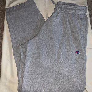 Men’s Champion Sweatpants| Color Grey, Silver| Size M